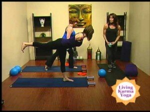 Living Karma Yoga TV - Yoga Class with Allison Kaplan